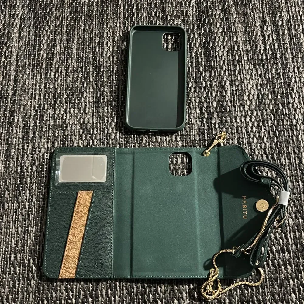 Habitu Selene Crossbody Wallet iPhone 11/XR Case